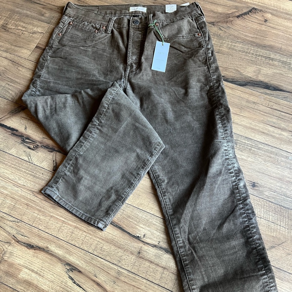 AE 77 Men’s corduroy pants, brown, 31x32